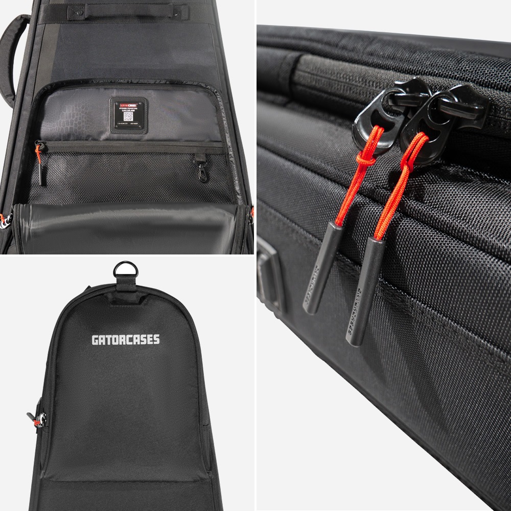 GATOR エレキギター用ギグバッグ G-ICON Series G-ICONELECTRIC (レインカバー付属) 【 ゲーター GIGBAG ギターケース ギターバッグ 全5カラー 】【大型荷物】