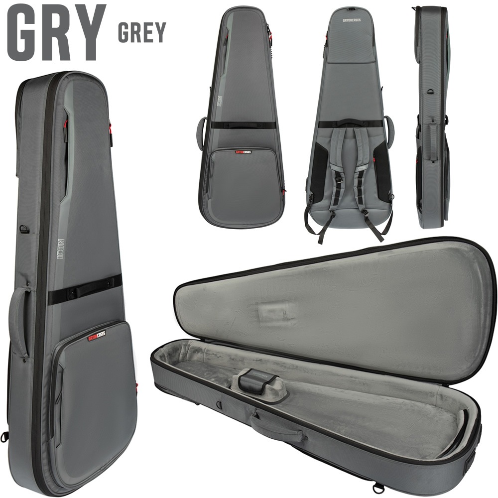 GATOR エレキギター用ギグバッグ セミホロウタイプ対応 G-ICON Series G-ICON335 (レインカバー付属) 【 ゲーター GIGBAG セミアコ ギターケース バッグ 全5カラー 】【大型荷物】