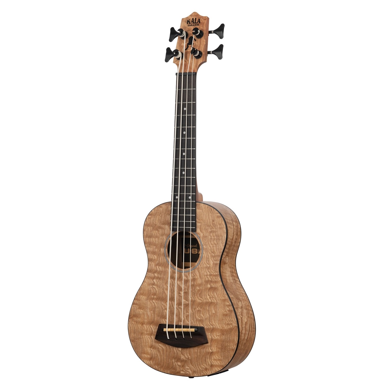 KALA ウクレレ ベース QUILTED ASH U-BASS UBASS-QA-FS ギグバッグ付属