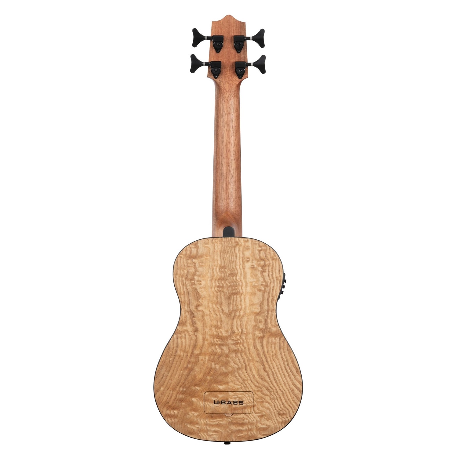 KALA ウクレレ ベース QUILTED ASH U-BASS UBASS-QA-FS