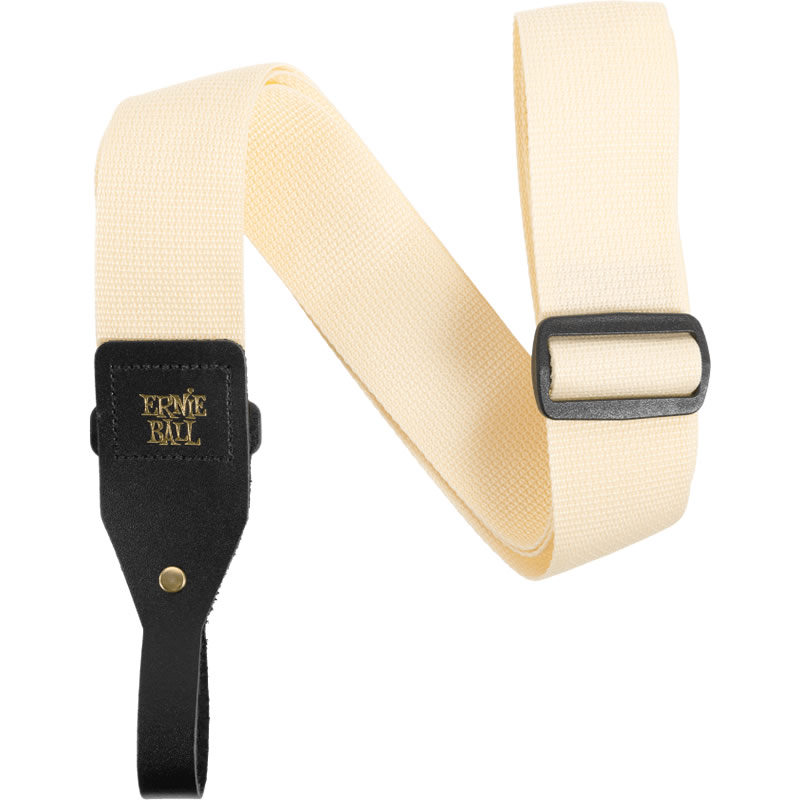 ERNIE BALL ギターストラップ CREAM #5368 ACOUSTIC GUITAR STRAP 【アーニーボール アコースティックギターストラップ アコギ】【ゆうパケット対応】
