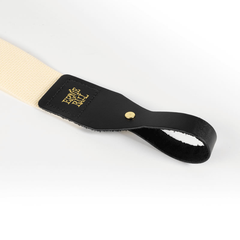 ERNIE BALL ギターストラップ CREAM #5368 ACOUSTIC GUITAR STRAP 【アーニーボール アコースティックギターストラップ アコギ】【ゆうパケット対応】