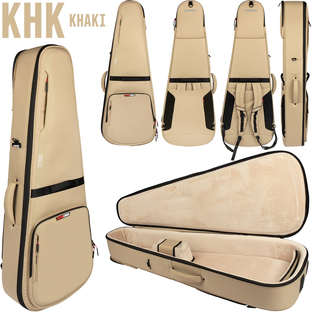 GATOR アコースティックギター用ギグバッグ ドレッドノートタイプ対応 G-ICON Series G-ICONDREAD (レインカバー付属) 【 ゲーター GIGBAG アコギ ギターケース バッグ 全5カラー 】【大型荷物】