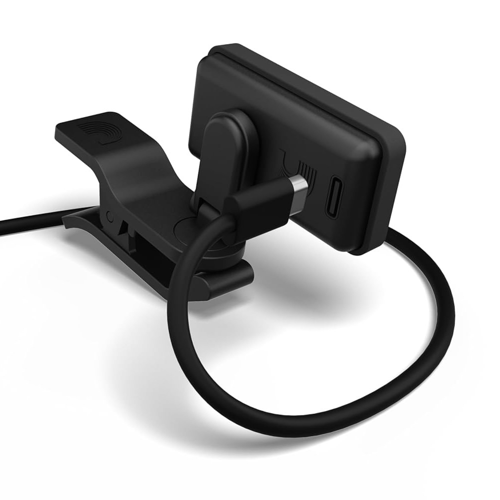 D'Addario リチャージャブル・エクリプス・チューナー チェロ/コントラバス用 PW-CT-28 【 ダダリオ PWCT28 USB充電 フルカラーLEDディスプレイ クロマチックタイプ クリップ式 オートパワーオフ 】【ゆうパケット対応】＊