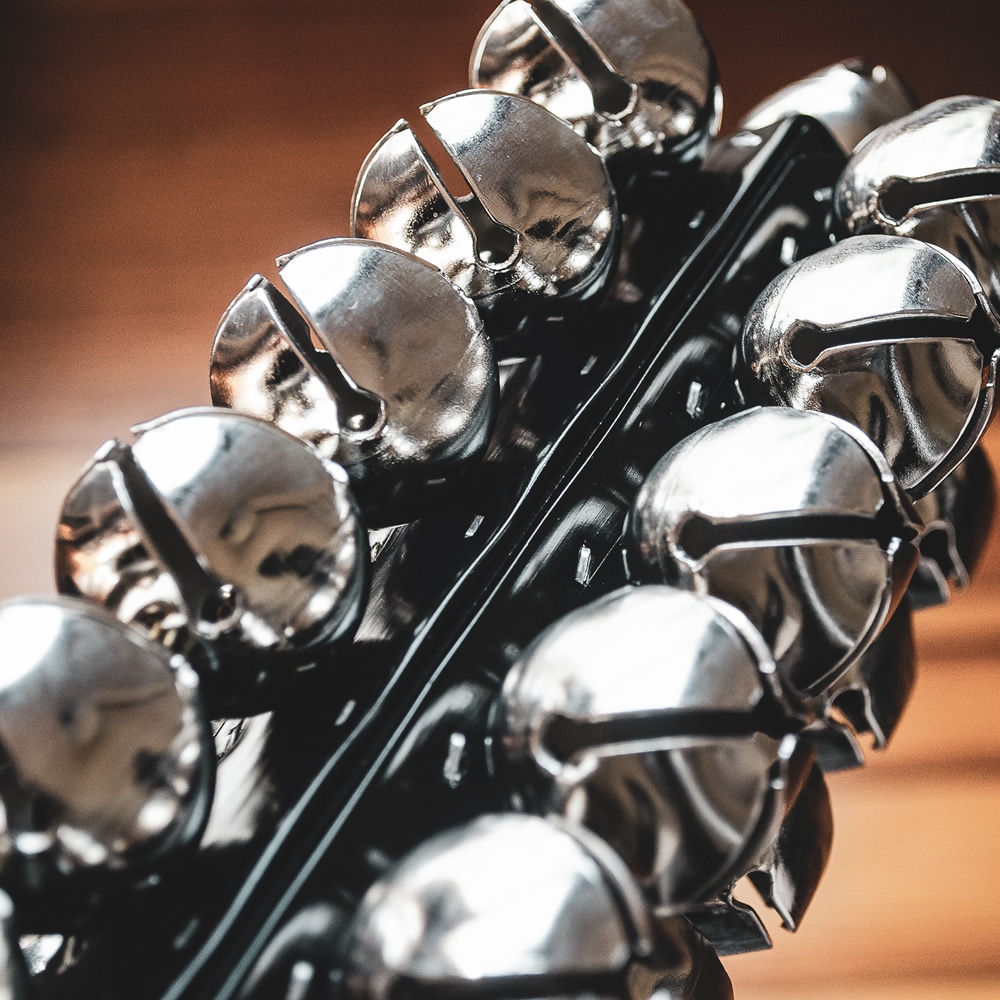 MEINL Percussion スレイベル SLB25 / 25bells【マイネル パーカッション SLEIGH BELL ジングルベル クリスマスベル 鈴 クリスマス会 クリスマスソング 吹奏楽 ブラスバンド】