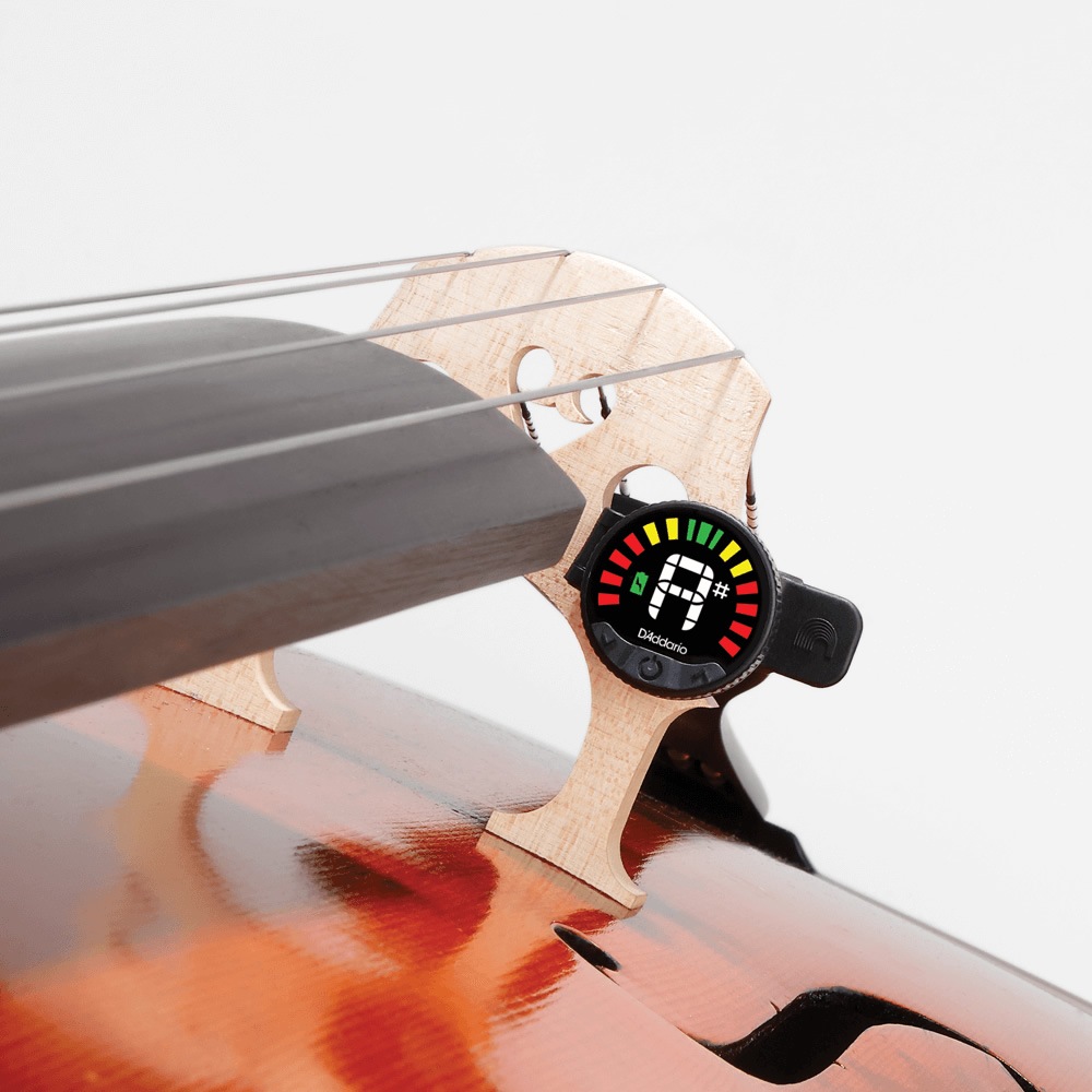 D'Addario Nexxus 360 リチャージャブル・ヘッドストック・チューナー チェロ・コントラバス用 PW-CT-29 【 ダダリオ ネクサス PWCT29 USB充電 LEDディスプレイ 360度回転 クリップ式 オートパワーオフ 】【ゆうパケット対応】＊