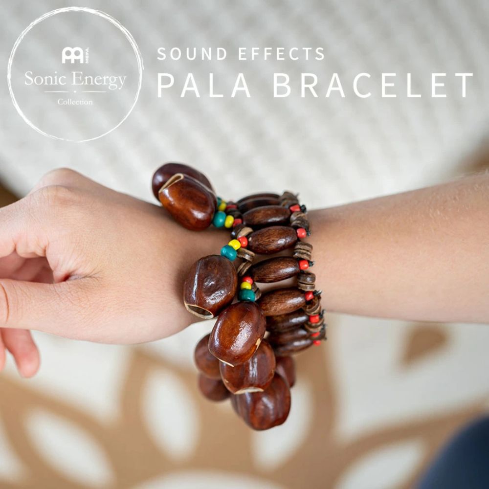 	 MEINL Sonic Energy ブレスレット・シェイカー パラ SPB 【 マイネル ソニックエナジー PALA BRACELET SHAKER ナツメグ ヨガ ヒーリング 瞑想 サウンドバス 】