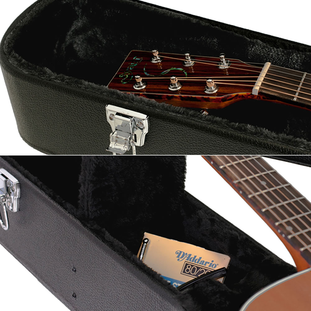 アコースティックギター用ハードケース W-120【アコギ ギター