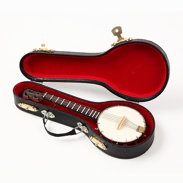 SUNRISE SOUND HOUSE ミニチュア楽器 バンジョー 14cm | アクセサリー
