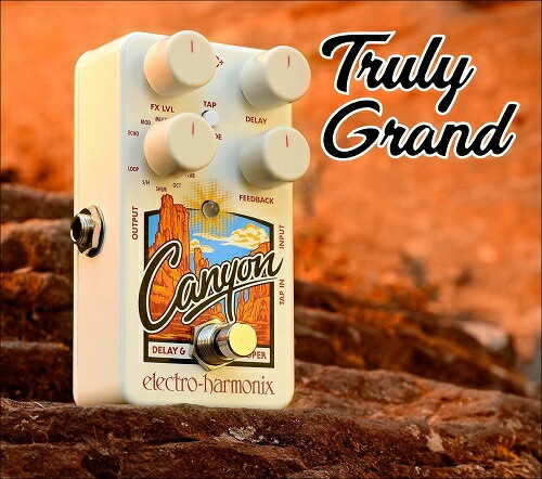 【ピック10枚セット付き！】Canyon(キャニオン) ディレイ【Electro-Harmonix/EHX/エレクトロ・ハーモニクス/エレハモ】【エフェクター】