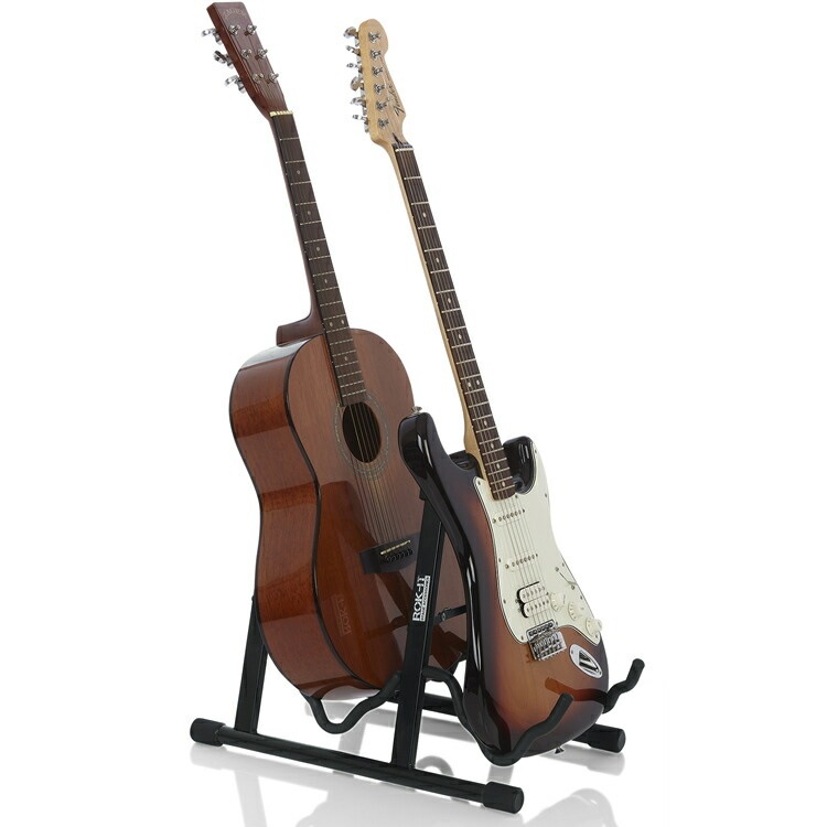 GATOR Frameworks ギタースタンド RI-GTRAU2X【ゲーターフレームワークス 2本用 折りたたみ式 RIGTRAU2X】