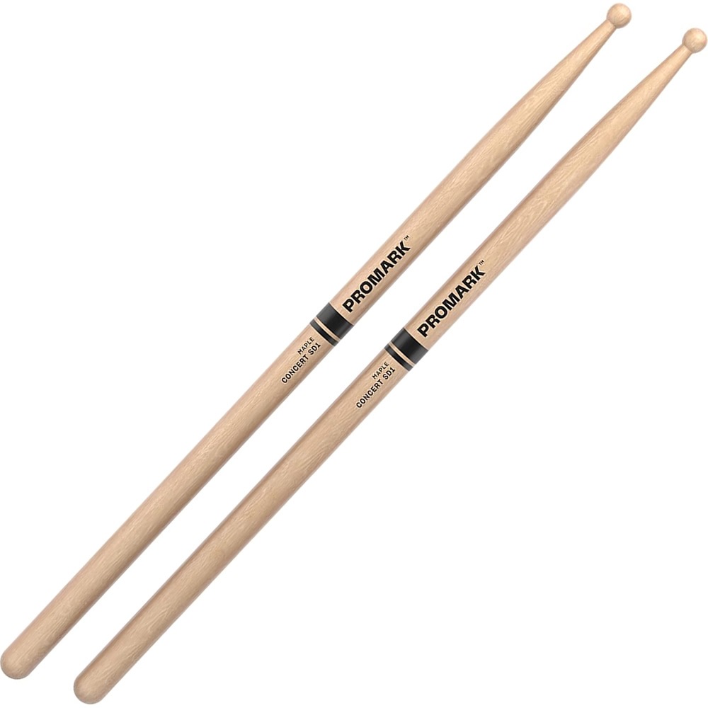 PROMARK ドラムスティック 2B メイプル SD1W 【 1ペア2本 】【プロマーク コンサートSD1 オーケストラ ドラマー DRUM STICK】