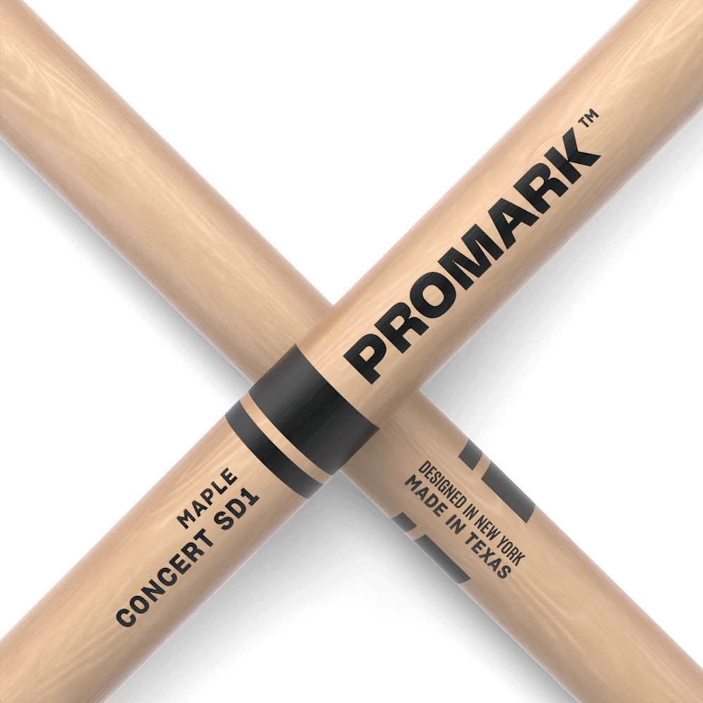 PROMARK ドラムスティック 2B メイプル SD1W 【 1ペア2本 】【プロマーク コンサートSD1 オーケストラ ドラマー DRUM STICK】