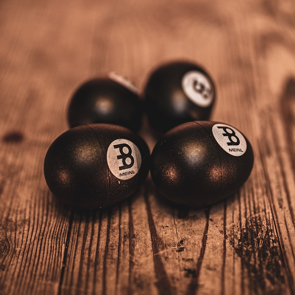 MEINL Percussion プラスチック・エッグシェイカー セット(ブラック 24個入り) ES-SET24-BK 【マイネル パーカッション エッグマラカス ESSET24BK】