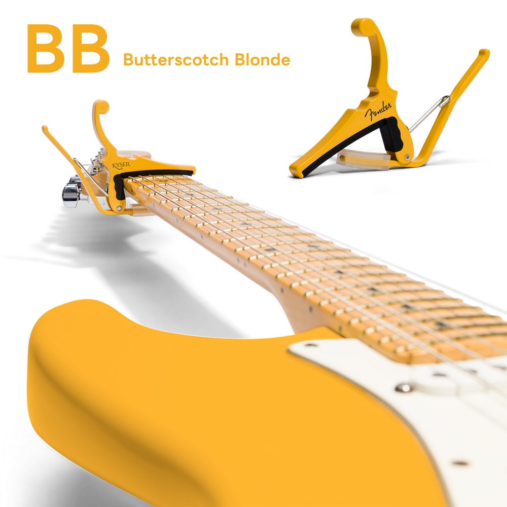 Kyser x Fender コラボ・カポタスト クラシックカラー KGEF シリーズ