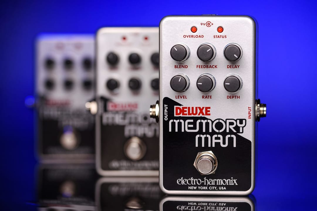 【ピック10枚セット付き！】Nano Deluxe Memory Man (ナノデラックスメモリーマン) アナログ・ディレイ 【Electro-Harmonix/EHX/エレクトロ・ハーモニクス/エレハモ】【エフェクター】