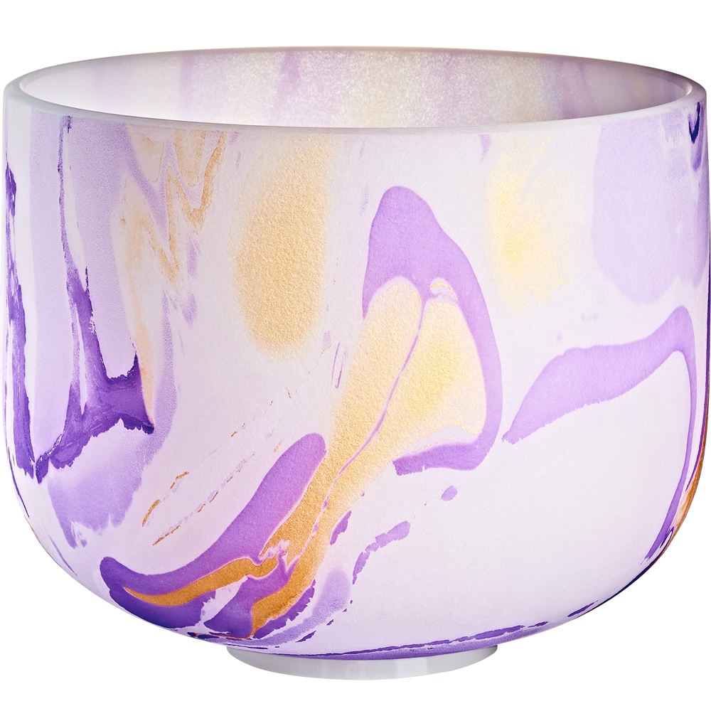 MEINL Sonic Energy マーブル・クリスタル・シンギングボウル 10インチ クラウンチャクラ MCSB10B【マイネル ソニックエナジー MARBLE CRYSTAL SINGING BOWL ヨガ ヒーリング 瞑想 サウンドバス ウェルネス メンタルヘルス 音浴 癒し】