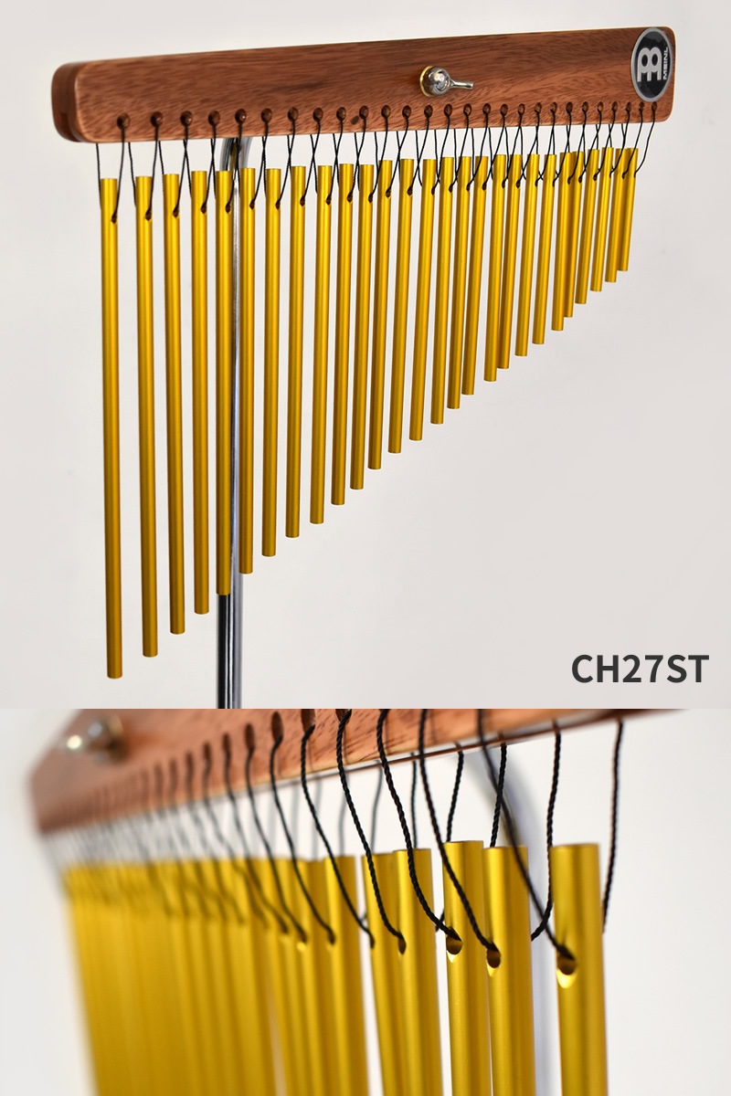 MEINL Percussion バーチャイム 27bars 【 CH27、CH27ST、CH27VWB ※チャイム本体のみ 】【 マイネル パーカッション ツリーチャイム ウィンドチャイム バー27本 】