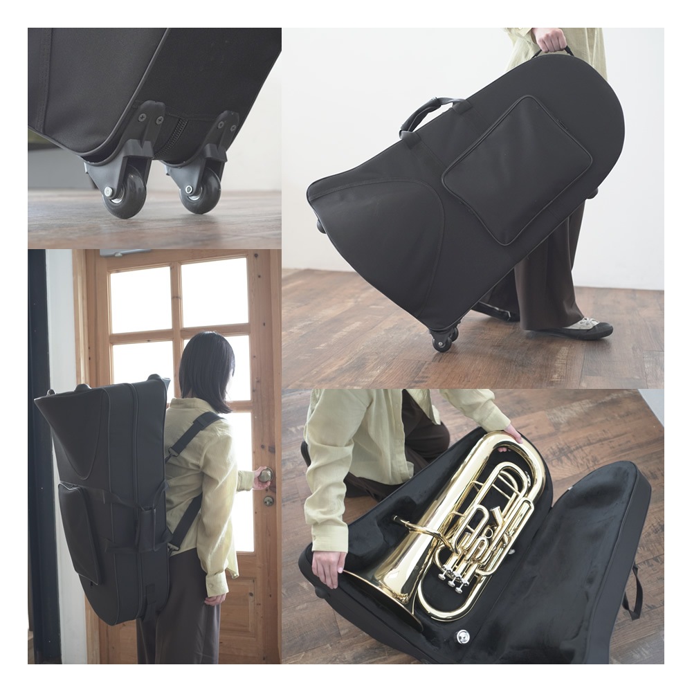 Soleil ユーフォニアム SEU/GD ゴールド 初心者入門セット【ソレイユ ユーフォニウム SEU 金管楽器 管楽器 吹奏楽】【大型荷物】