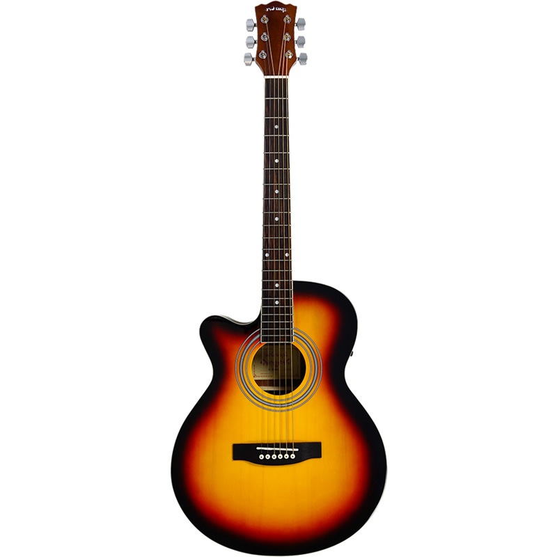 エレアコ 左利き用 Sepia Crue EAW-01LH/VS 単品（ソフトケース、シールドケーブル付属)【アコースティックギター セピアクルー アコギ 初心者 レフトハンド EAW01】【大型荷物】