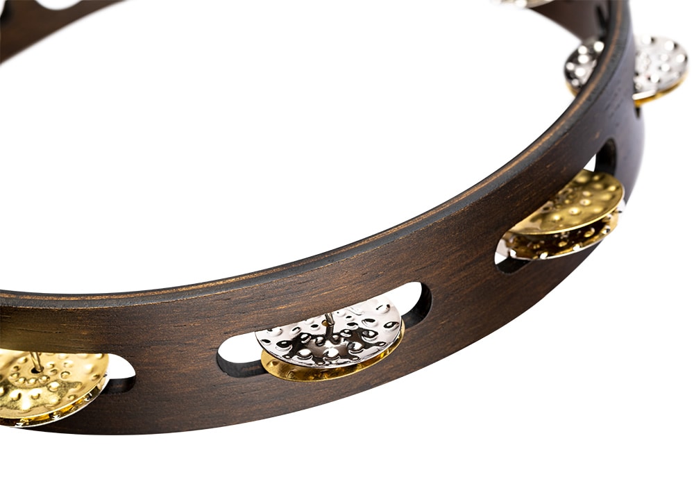 MEINL Percussion ヴィンテージウッド・タンバリン 1row TA1VM-WB 【マイネル パーカッション Vintage Wood Tambourine】