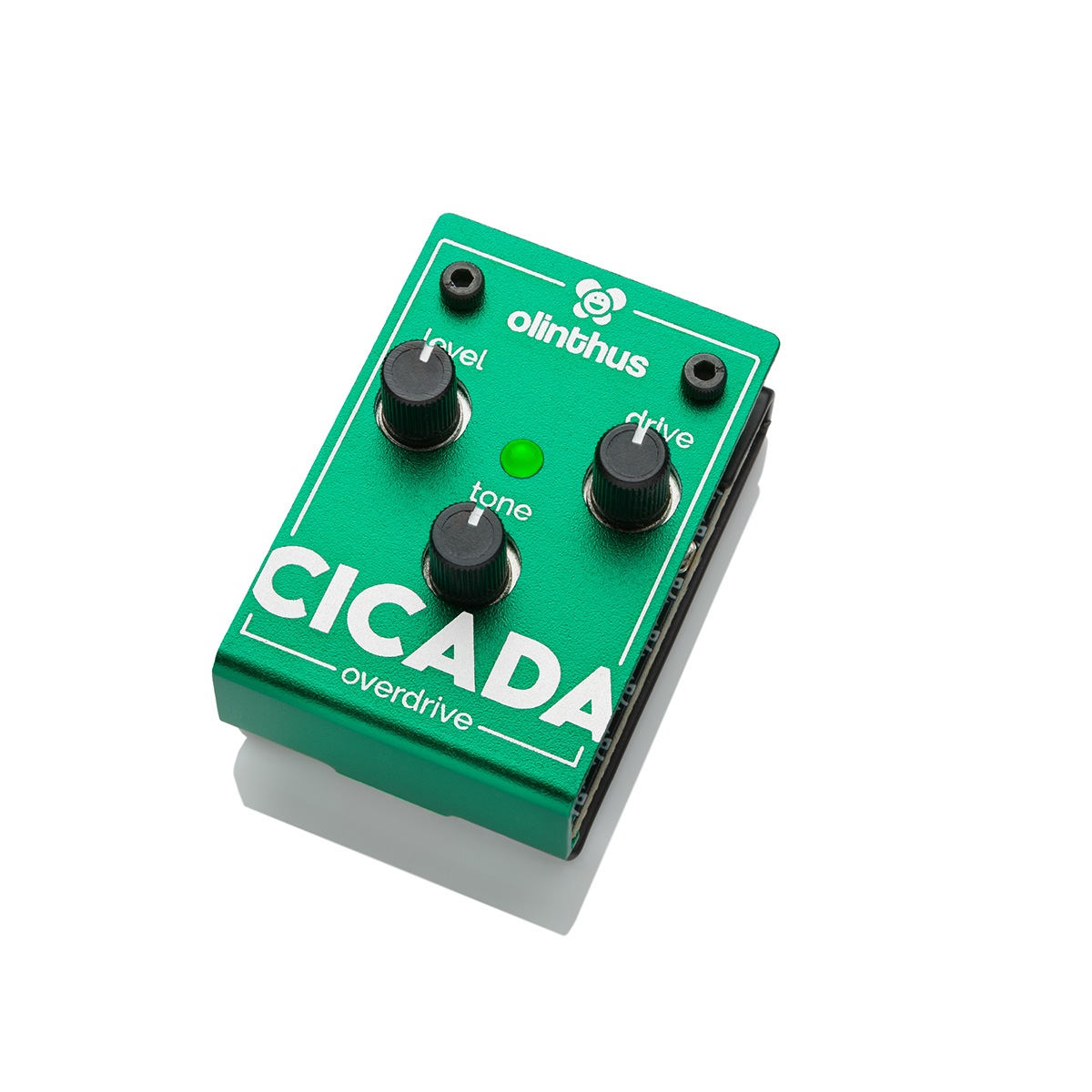 【ピック10枚セット付き！ 】CICADA (シカダ) オーバードライブ 【 olinthus オリンサス シケーダ シケイダ TS系 歪み 世界最小 ペダル エフェクター 】