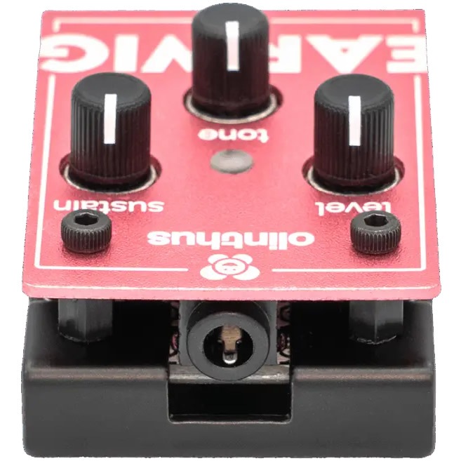 【ピック10枚セット付き！ 】EARWIG (イアーウィグ) ファズ 【 olinthus オリンサス BigMuff系 ビッグマフ系 歪み 世界最小クラス ペダル エフェクター 】