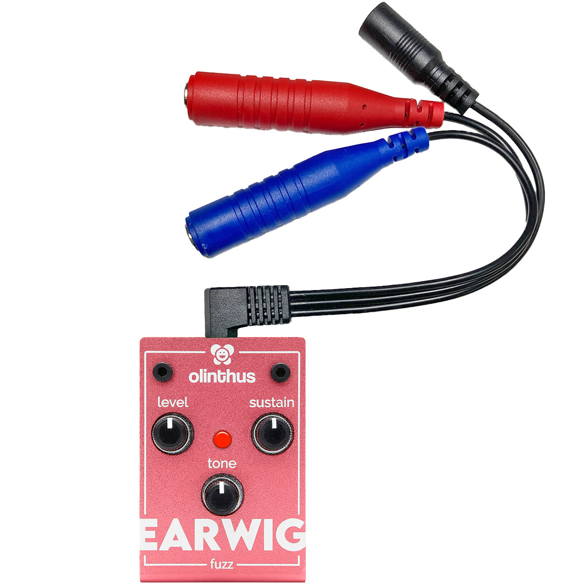 【ピック10枚セット付き！ 】EARWIG (イアーウィグ) ファズ 【 olinthus オリンサス BigMuff系 ビッグマフ系 歪み 世界最小クラス ペダル エフェクター 】