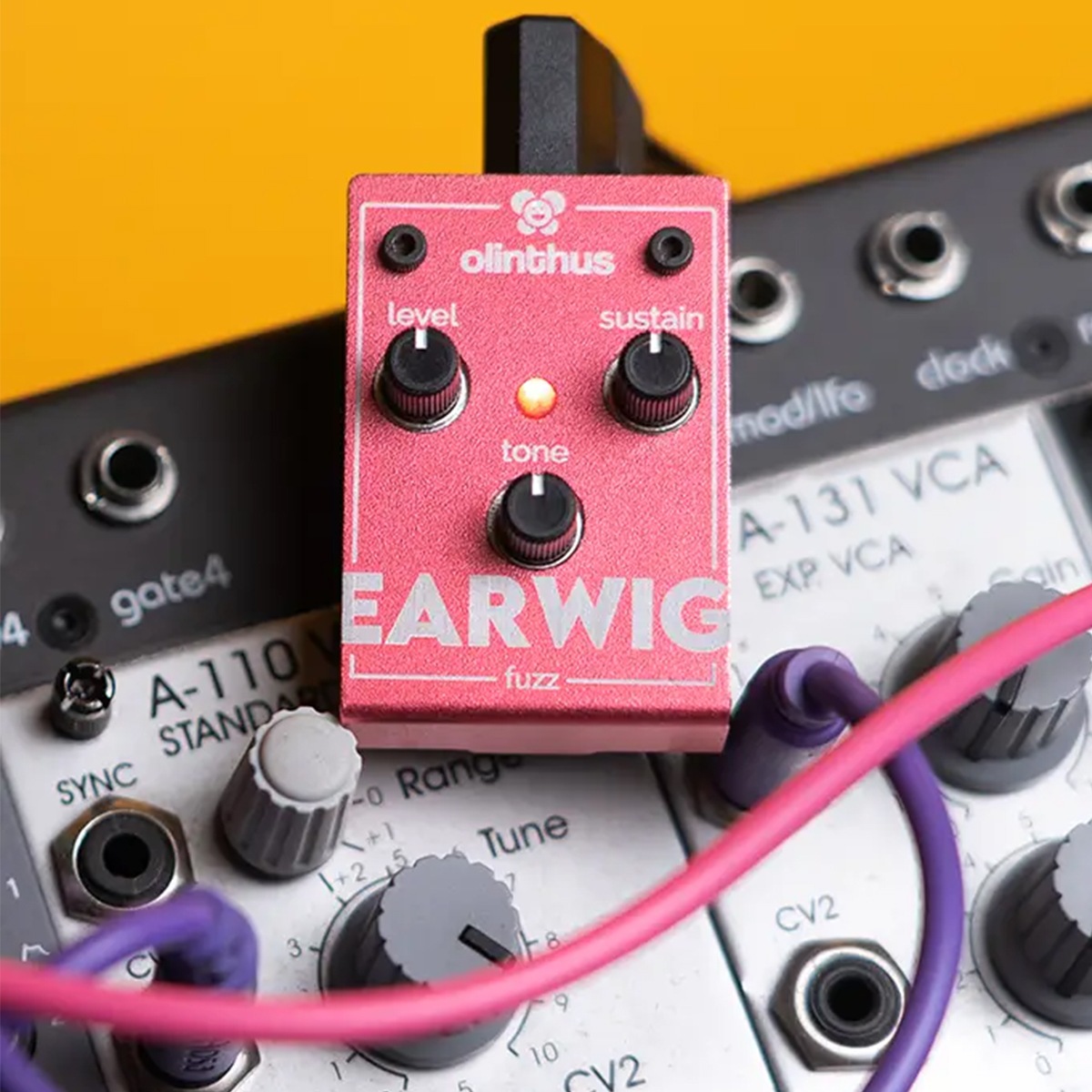 【ピック10枚セット付き！ 】EARWIG (イアーウィグ) ファズ 【 olinthus オリンサス BigMuff系 ビッグマフ系 歪み 世界最小クラス ペダル エフェクター 】