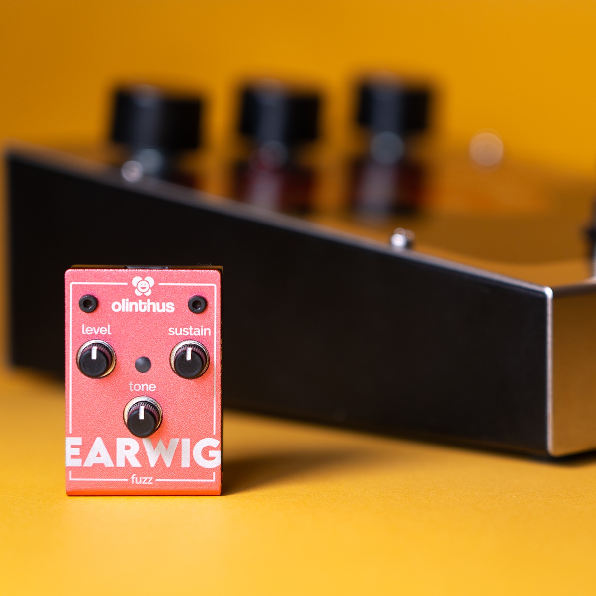 【ピック10枚セット付き！ 】EARWIG (イアーウィグ) ファズ 【 olinthus オリンサス BigMuff系 ビッグマフ系 歪み 世界最小クラス ペダル エフェクター 】