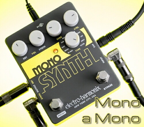 ピック10枚セット付き！】Mono Synth (モノシンセ) ギターシンセ