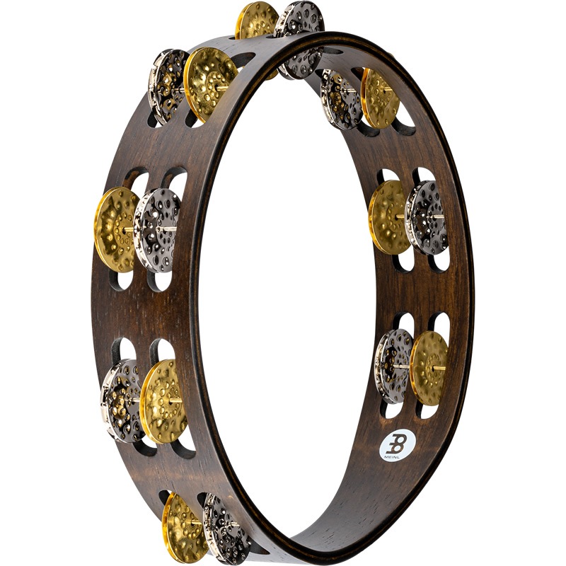 MEINL Percussion ヴィンテージウッド・タンバリン 2row TA2VM-WB 【マイネル パーカッション Vintage Wood Tambourine】