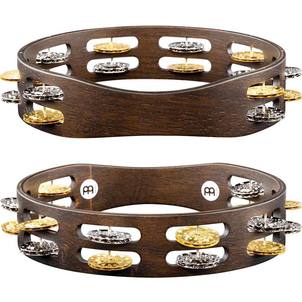 MEINL Percussion ヴィンテージウッド・タンバリン 2row TA2VM-WB 【マイネル パーカッション Vintage Wood Tambourine】