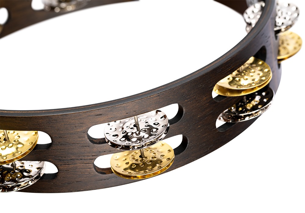 MEINL Percussion ヴィンテージウッド・タンバリン 2row TA2VM-WB 【マイネル パーカッション Vintage Wood Tambourine】