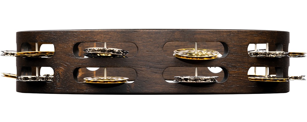 MEINL Percussion ヴィンテージウッド・タンバリン 2row TA2VM-WB 【マイネル パーカッション Vintage Wood Tambourine】