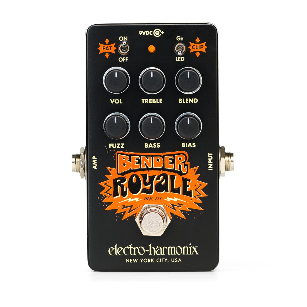 【ピック10枚セット付き！ 】BENDER ROYALE BLACK (ベンダーロワイヤル) ファズ 【 Electro-Harmonix/EHX/エレクトロ・ハーモニクス/エレハモ 】【 エフェクター 】