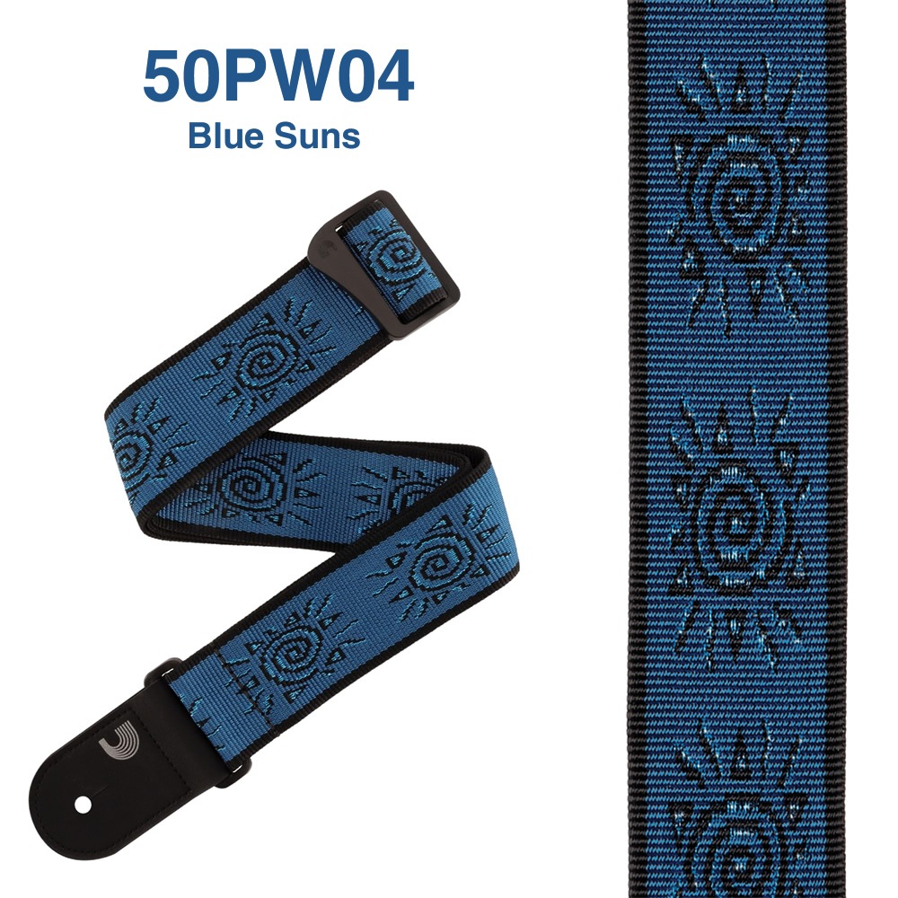 D'Addario ギター・ベースストラップ Vingate Strap Collection 50PW01 / 50PW02 / 50PW03 / 50PW04 【 ダダリオ プラネットウェイブス Planet Waves 】【ゆうパケット対応】＊
