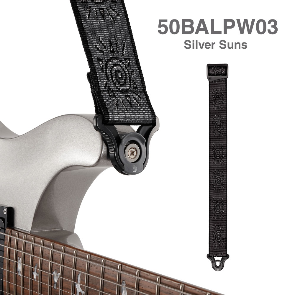 D'Addario ギター・ベースストラップ ストラップロック構造搭載 Vingate Strap Collection 50BALPW01 / 50BALPW02 / 50BALPW03 / 50BALPW04 【 ダダリオ プラネットウェイブス Planet Waves 】【ゆうパケット対応】＊