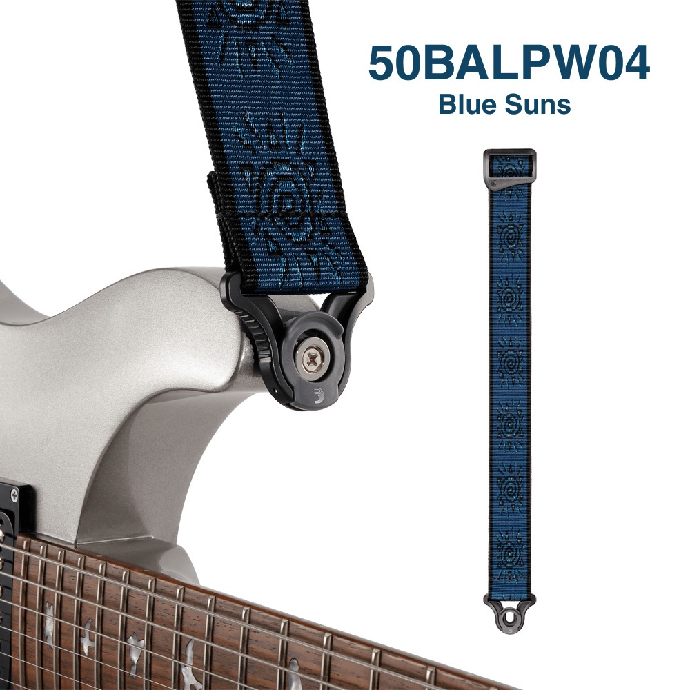 D'Addario ギター・ベースストラップ ストラップロック構造搭載 Vingate Strap Collection 50BALPW01 / 50BALPW02 / 50BALPW03 / 50BALPW04 【 ダダリオ プラネットウェイブス Planet Waves 】【ゆうパケット対応】＊