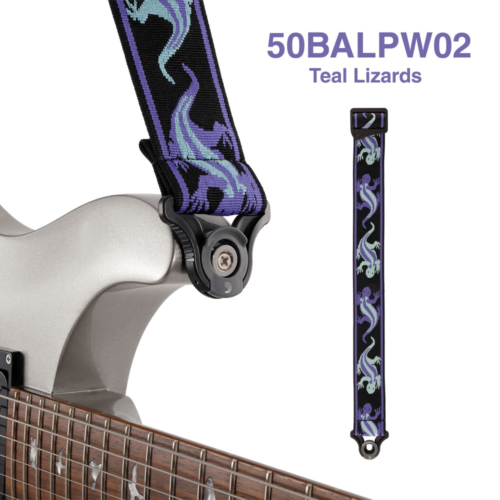 D'Addario ギター・ベースストラップ ストラップロック構造搭載 Vingate Strap Collection 50BALPW01 / 50BALPW02 / 50BALPW03 / 50BALPW04 【 ダダリオ プラネットウェイブス Planet Waves 】【ゆうパケット対応】＊