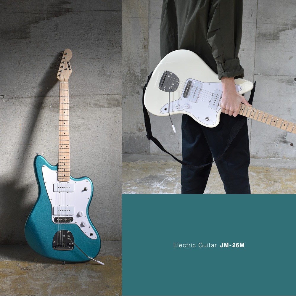 JMタイプ エレキギター SELDER JM-26M 単品(ソフトケース・シールド