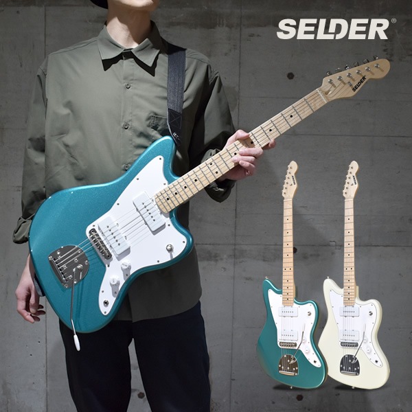JMタイプ エレキギター SELDER JM-26M 単品(ソフトケース・シールド付属) 【 セルダー JM26M 】【大型荷物】