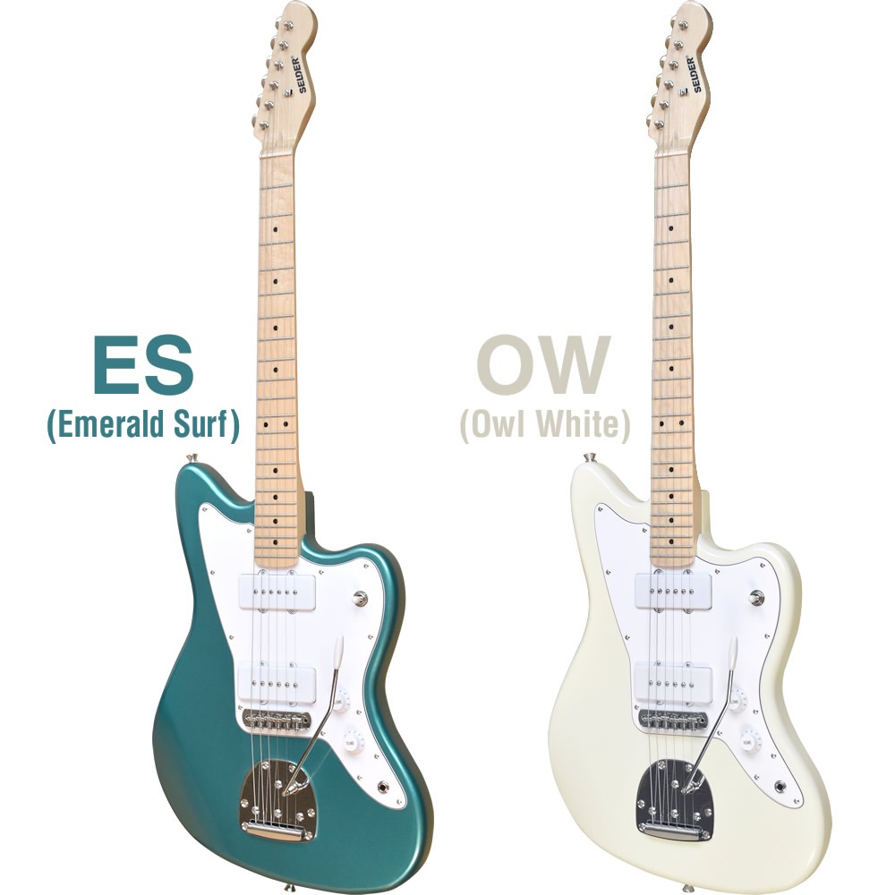 JMタイプ エレキギター SELDER JM-26M 単品(ソフトケース・シールド付属) 【 セルダー JM26M 】【大型荷物】