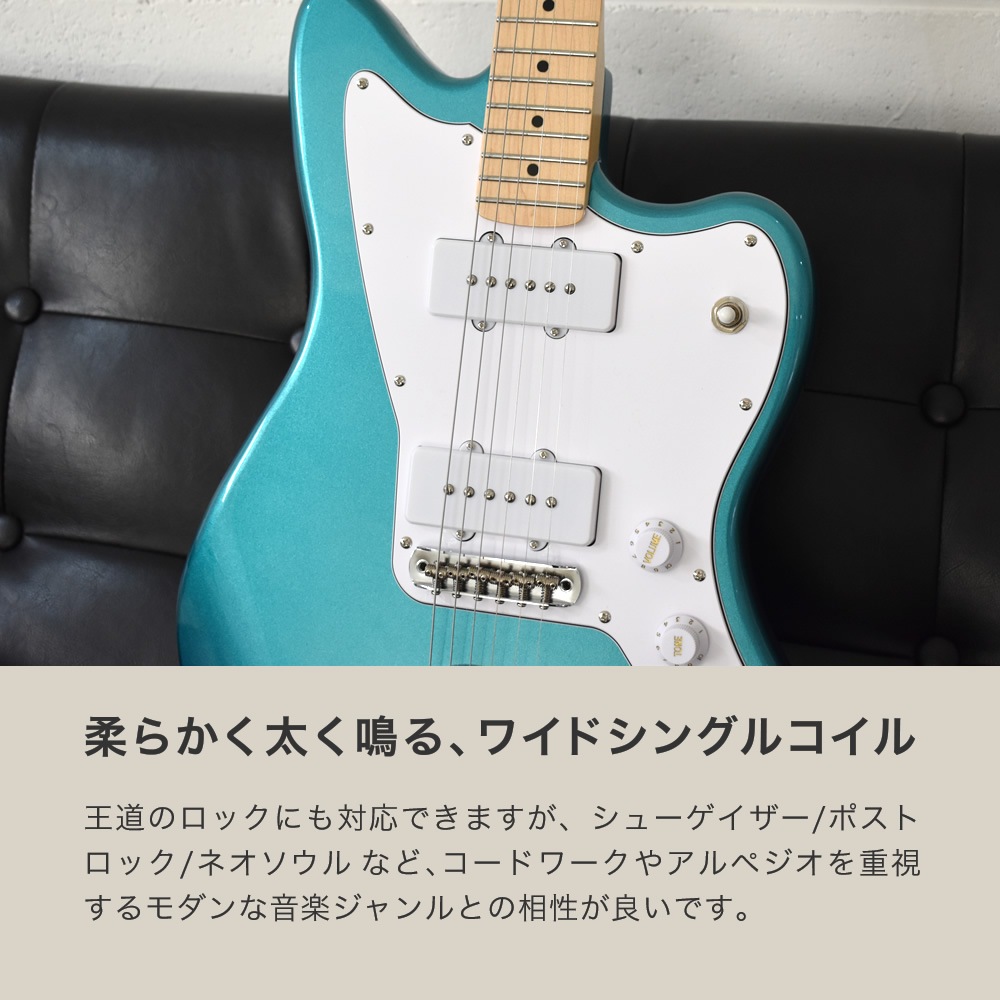 JMタイプ エレキギター SELDER JM-26M 単品(ソフトケース・シールド