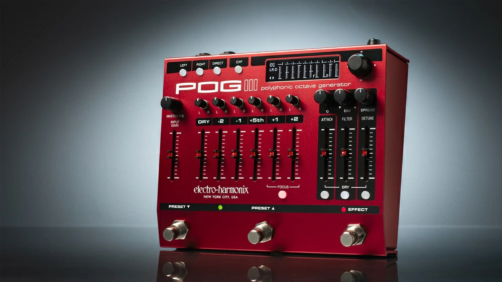 【ピック10枚セット付き！ 】POG3 (ポグ3/ポグスリー) ポリフォニック・オクターバー 【 Electro-Harmonix/EHX/エレクトロ・ハーモニクス/エレハモ 】【 エフェクター 】