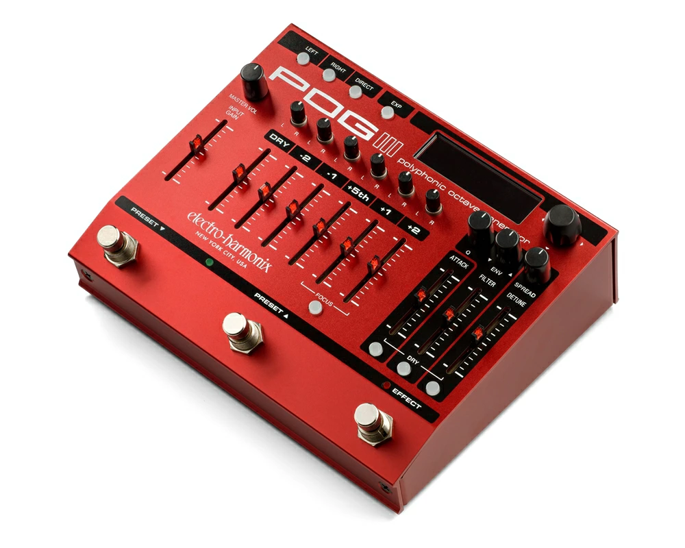 【ピック10枚セット付き！ 】POG3 (ポグ3/ポグスリー) ポリフォニック・オクターバー 【 Electro-Harmonix/EHX/エレクトロ・ハーモニクス/エレハモ 】【 エフェクター 】