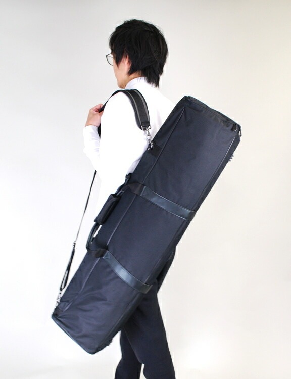 マイクスタンドバッグ MSB-40【2本収納可能仕切り 肩掛けストラップ マイクスタンドケース MSB45】