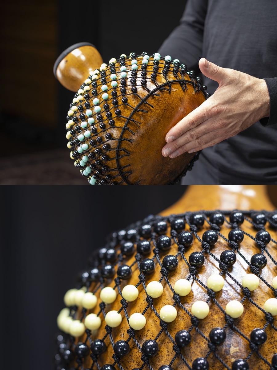 MEINL Percussion シェケレ SHK 【 マイネル パーカッション Traditional Shekere チェケレ 民俗楽器 】