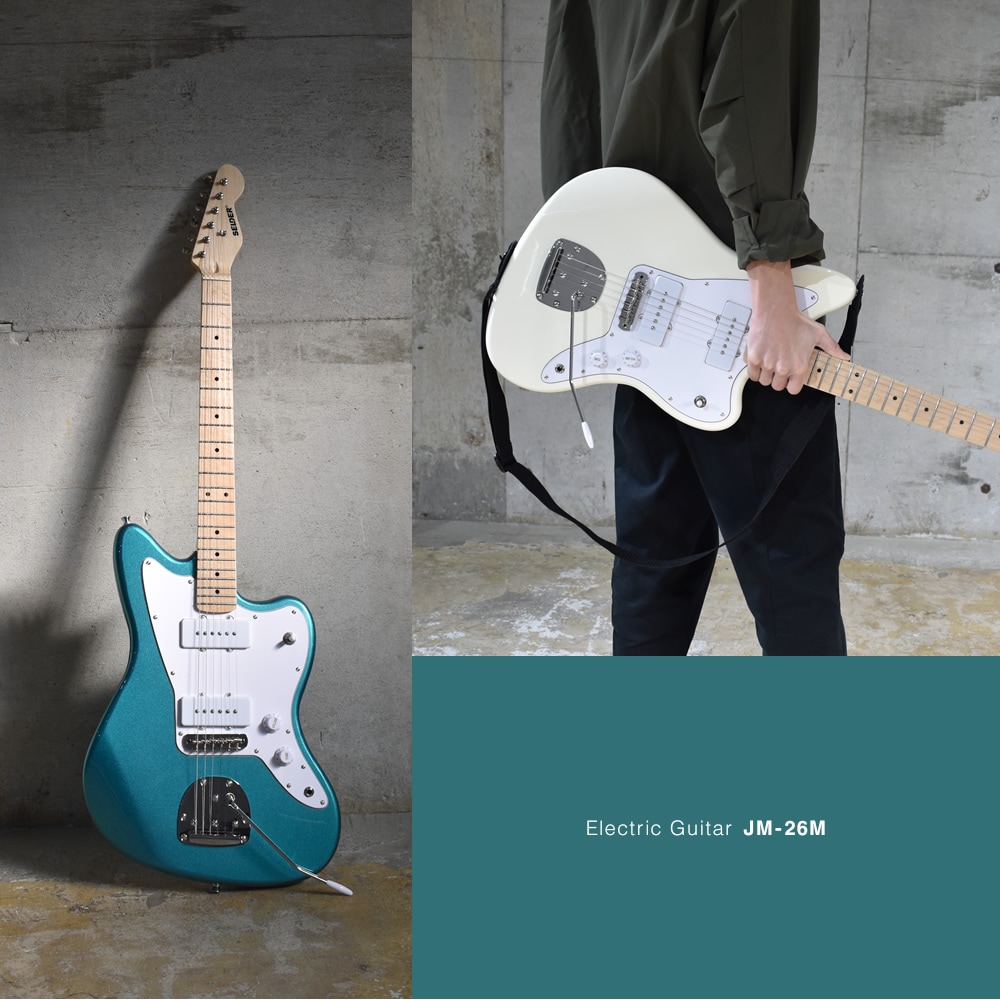 JMタイプ エレキギター SELDER JM-26M リミテッドセット 初心者セット 【 セルダー 入門セット JM26M 】【大型荷物】