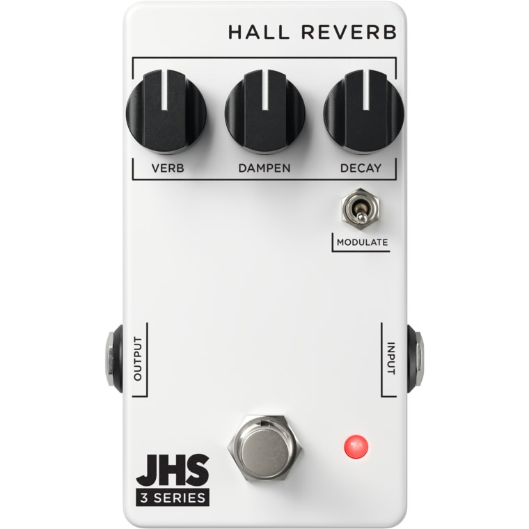 【ピック10枚セット付き！】JHS Pedals ホールリバーブ 3 Series HALL REVERB【エフェクター リバーヴ】